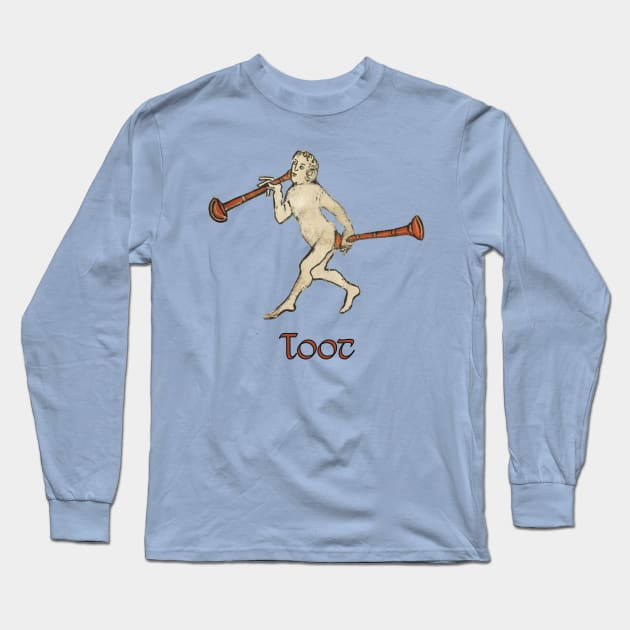 Medieval Toot Long Sleeve T-Shirt by starwilliams